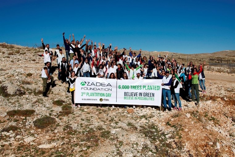 Azadea Foundation Plants 6,000 Trees  at its 3rd Plantation Day
